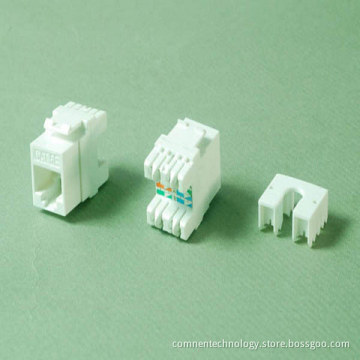 Cat 5E UTP keystone jack(180 degree)